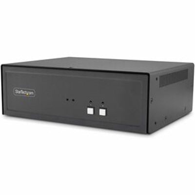 StarTech SECURE 2-PORT DUAL-MONITOR KVM NIAP 4.0 CAC US BUILT