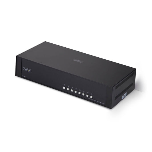 StarTech SECURE 8-PORT DUAL-MONITOR KVM DP NIAP 4.0 CAC US BUILT