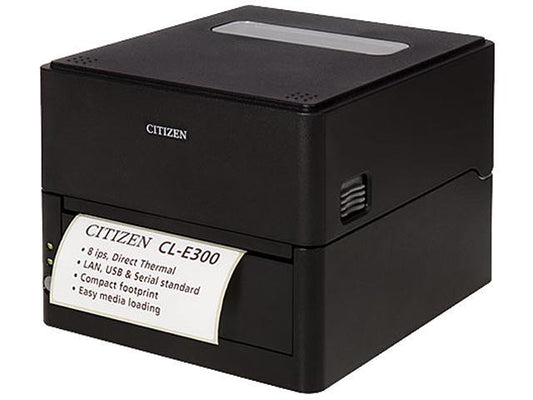 Citizen Barcode Label DT,203 DPI USB LAN&SER BK