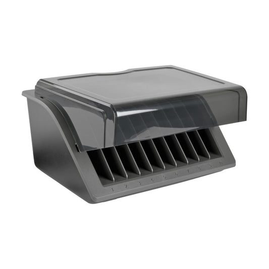 TRIPP 10DEVICE USB DESKTOP CHARGING STATION TABLETS LAPTOPS E-READERS