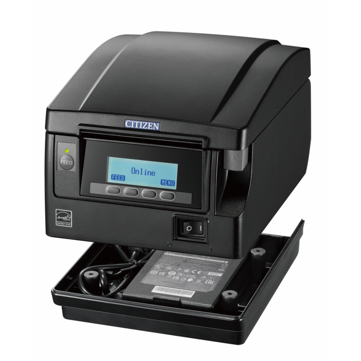 Citizen Thermal POS, CT-S800 Type III, Front Exit, USB only, BK