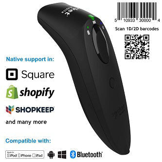 Socket S740, Universal Barcode Scanner, Black