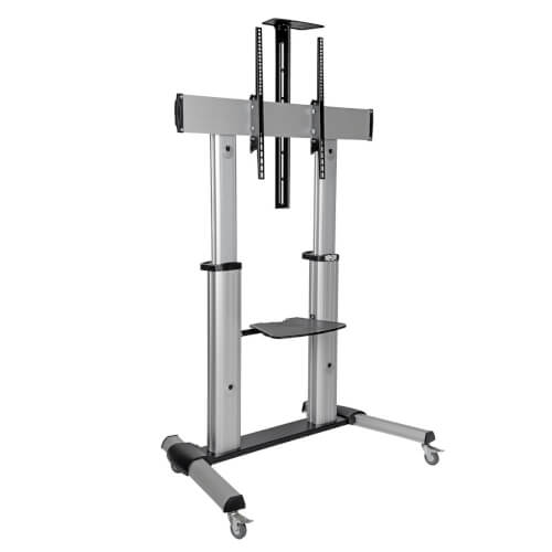 Mobile Flat-Panel Floor Stand - 60 inch - 100 inch TVs and Monitors, Heavy-Duty