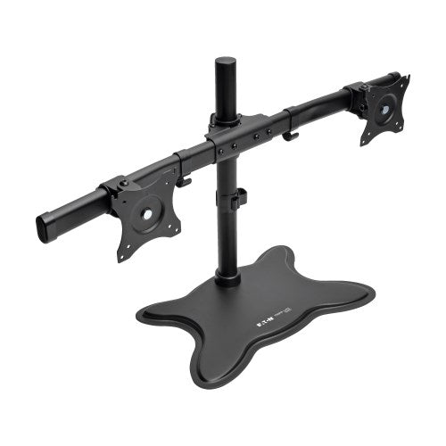 TRIPP DUAL-MONITOR TV DESKTOP DISPLAY MOUNT STAND FULL MOTION 13IN- 27IN