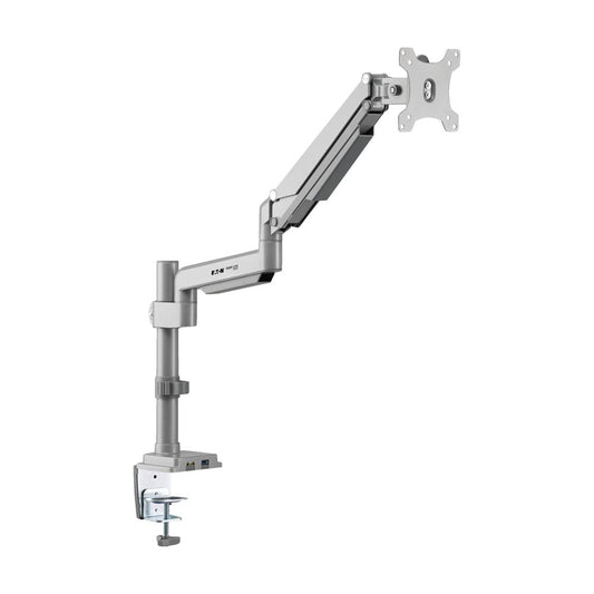 TRIPP DISPLAY MONITOR TV DESK MOUNT FLEX ARM CLAMP USB AUDIO 17 32