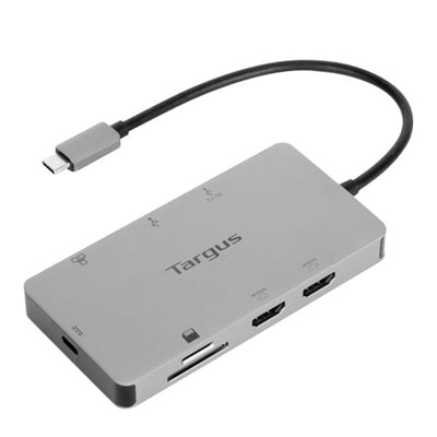 TARGUS USB-C DSP PT ALT MODE DUAL 4K HDMI MULTI-PORT DOCK W/100W