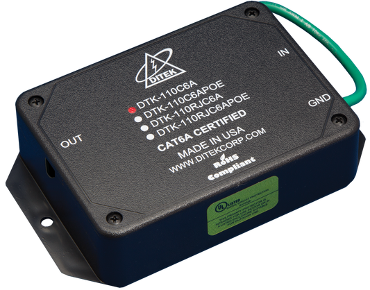 Ditek 782980518583 CAT6A Ethernet Surge Protec