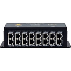 Ditek 8 Channel Wall Mount POE Ethernet Protec