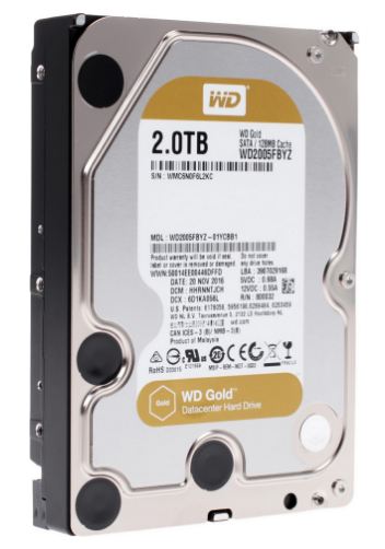 Gold 2TB Enterprise 7200 RPM