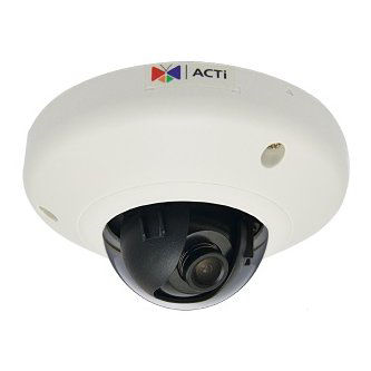 ACTi E93 Mini Dome Camera 5MP, Indoor, Basic WDR, Fixed Lens, DNR, PoE