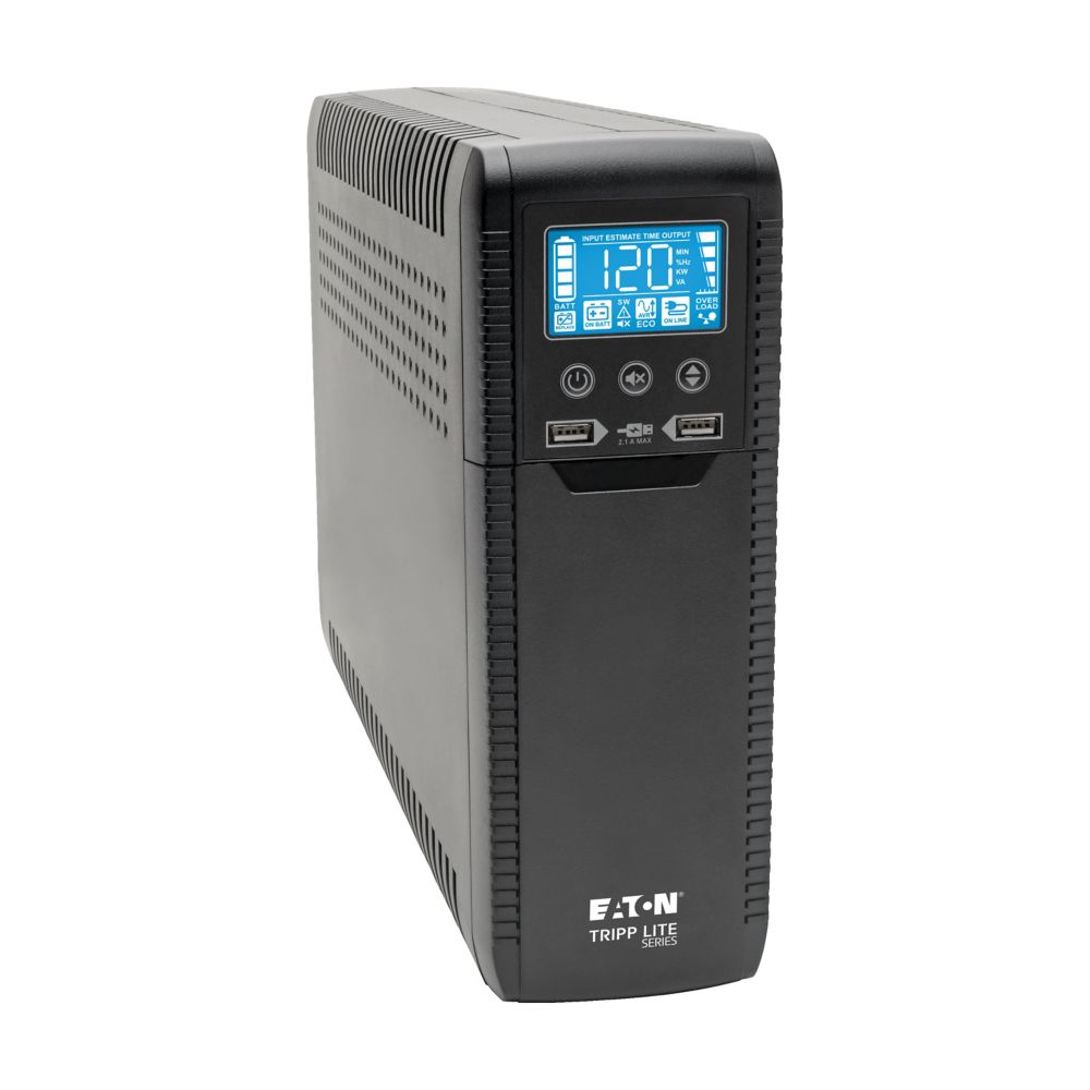 TRIPP ECO1500LCD - UPS - Tower - line-interactive - 120V - Power / Provided (W): 900 -