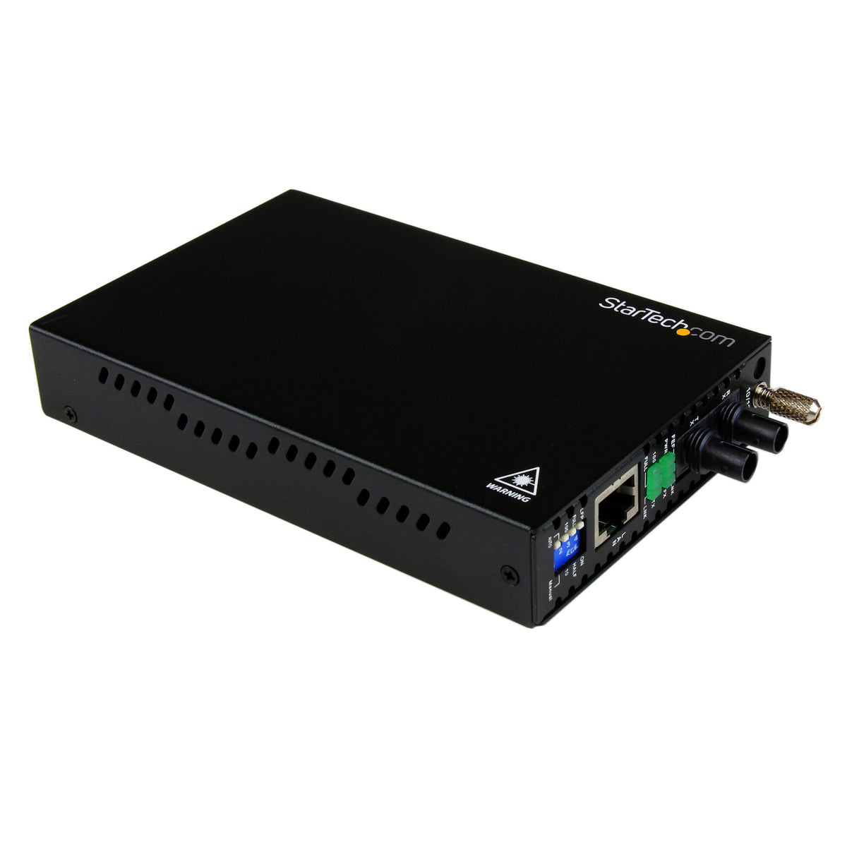 StarTech Convert and extend a 10/100 Mbps Ethernet connection up to 1.2 miles/2km over Mu