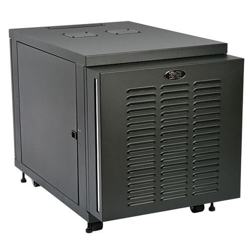 12U Industrial Rack Floor Enclosure Server Cabinet Doors & Sides