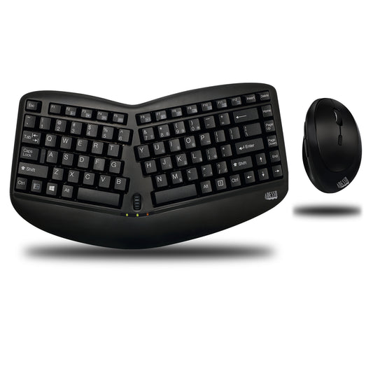 Wireless Mini Ergo Kybrd-Mse