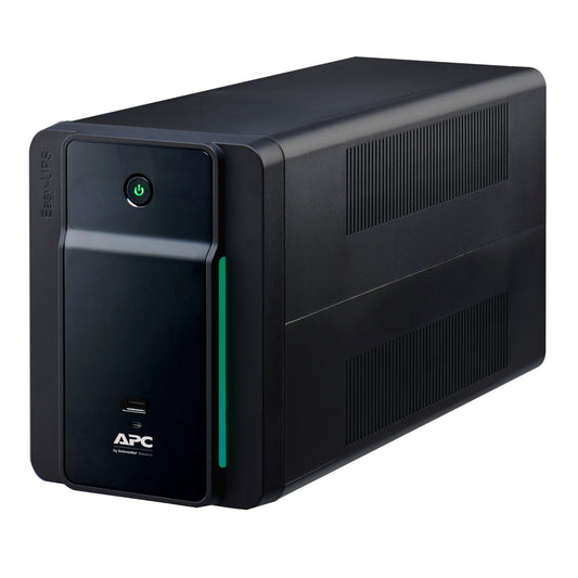 APC SCHNEIDER APC Back-UPS 1200VA, 120V, AVR, 2 USB Charging Port NEMA Sockets