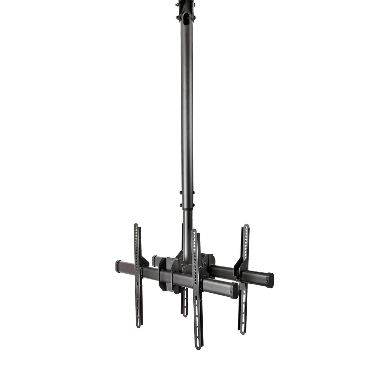 StarTech Adjustable back-to-back dual TV ceiling mount w/ telescopic pole for large VESA