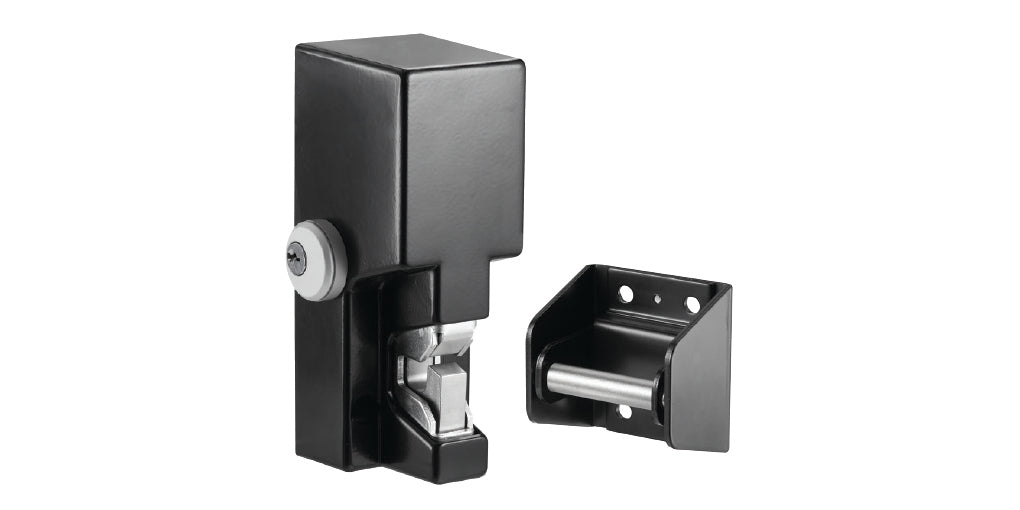 HES Gate Lock, 12/24VDC,Standard Fail Locked