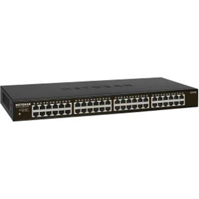 NETGEAR 48PT GIGE UNMANAGED Essent RACKMNT SWCH