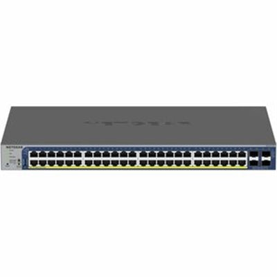 NETGEAR 48P GE POE+SMART SWTH W/10G SFP