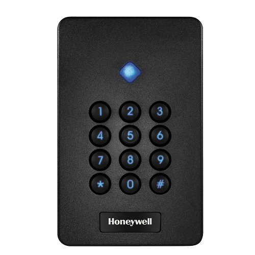 Honeywell BlueDiamond Access Control Reader; Standard w/ Keypad, DESfire, Prox