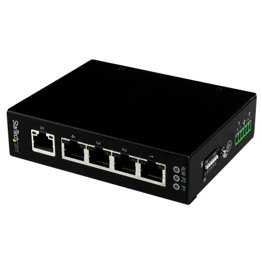 StarTech Network up to 5 Ethernet devices through a rugged, industrial Gigabit Ethernet s