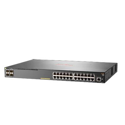 HEWLETT HPE Aruba Networking 2930F Switch - 1RU - Wired - 10Gbps - Gigabit Ethernet - AR