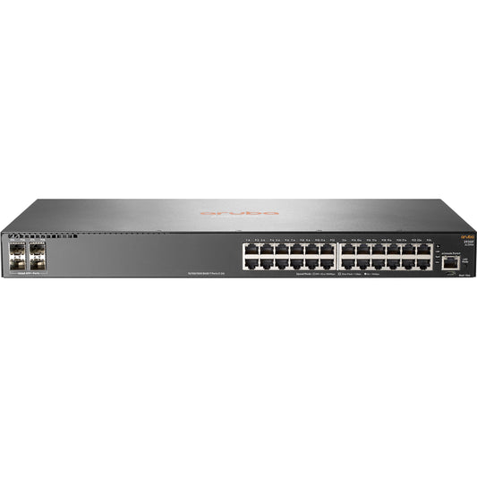 HEWLETT 24 RJ-45 autosensing 10/100/1000 ports (IEEE 802.3 Type 10BASE-T, IEEE 802.3u Ty