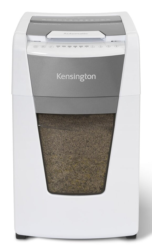 KENSINGTON OFFICEASSIST AUTO FEED SHREDDER A3000-HS ANTI-JAM MICRO CUT