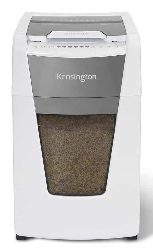 KENSINGTON OFFICEASSIST AUTO FEED SHREDDER A3000-HS ANTI-JAM MICRO CUT