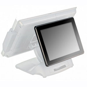 Posiflex 9.7"LCD 2nd montr bzl free disp,rear mnt