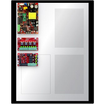 Power supply board 75W, 6A/12Vor 3A/24V;