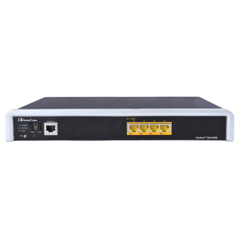 AudioCodes Mediant 500 with a single E1/T1 interfac