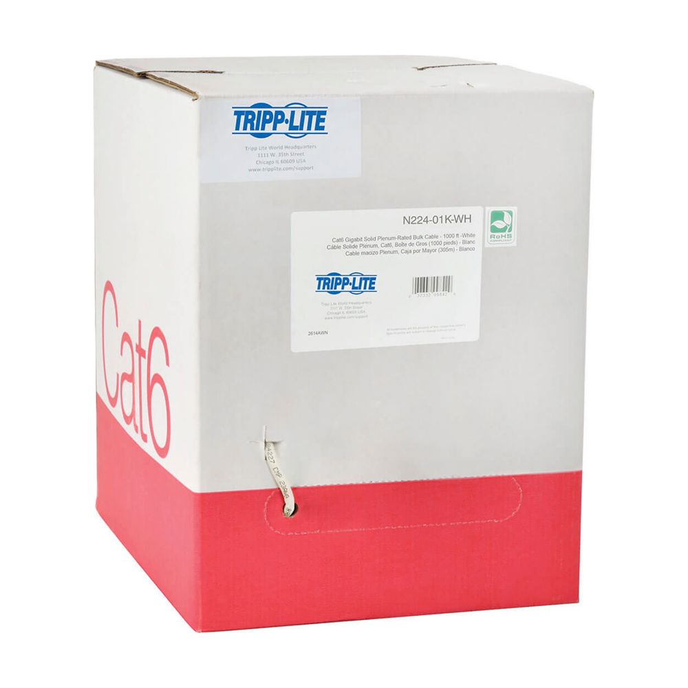 TRIPP Bulk Cable - Unshielded Twisted Pair (UTP) - Bare Wire Right Connector - Bare wi