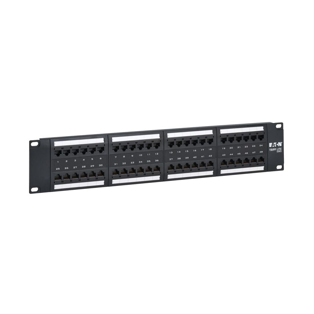 TRIPPLITE CAT6 PATCH PANEL 48-PORT 4PPOE RJ45 2URM