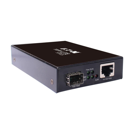 TRIPP HARDENED GIGABIT COPPER TO FIBER MEDIA CONVERTER 10/100/1000 MBPS RJ45/SFP