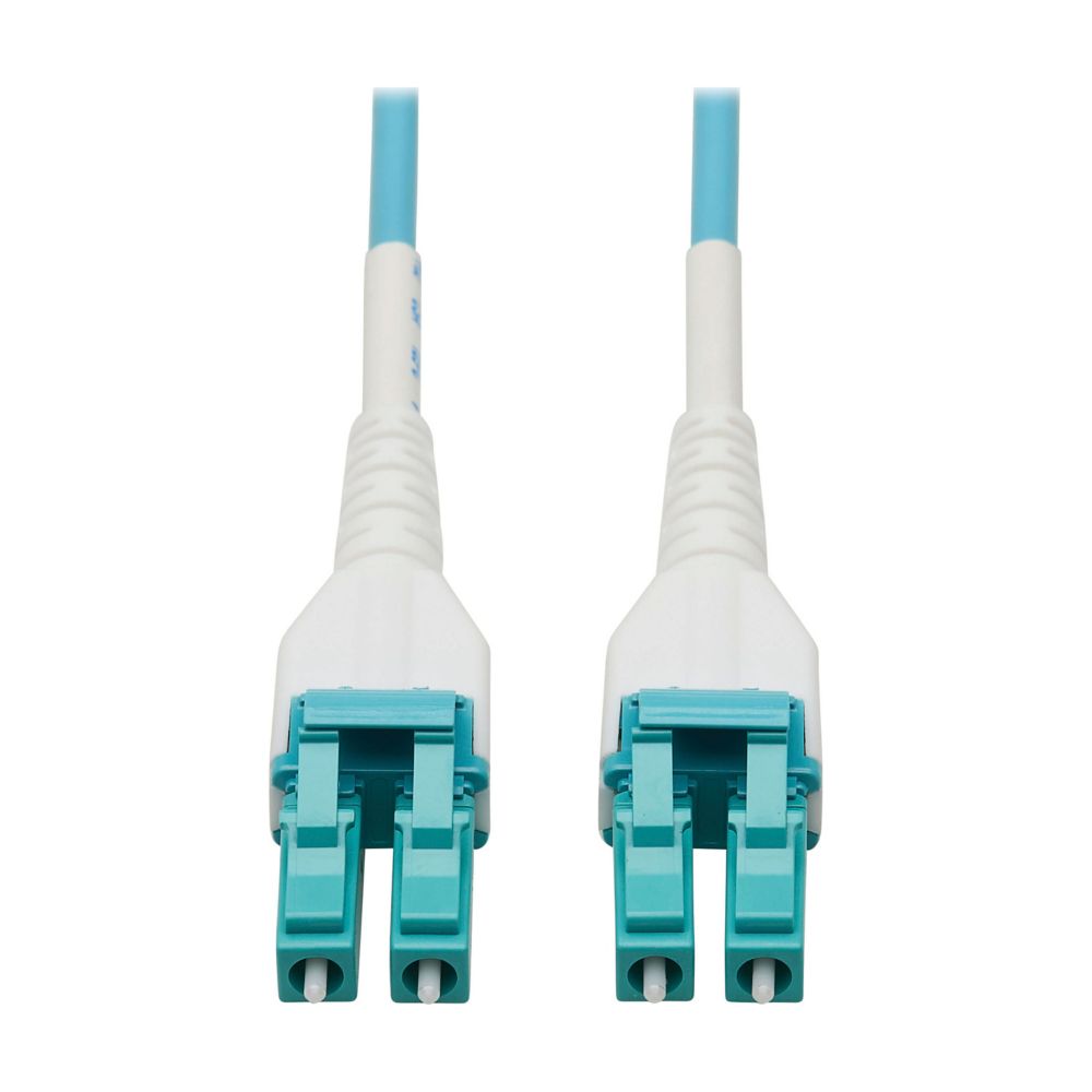 TRIPP 100G DUPLEX MULTIMODE 50/125 OM4 ARMORED FIBER OPTIC CABLE LC/LC DUPLEX M/