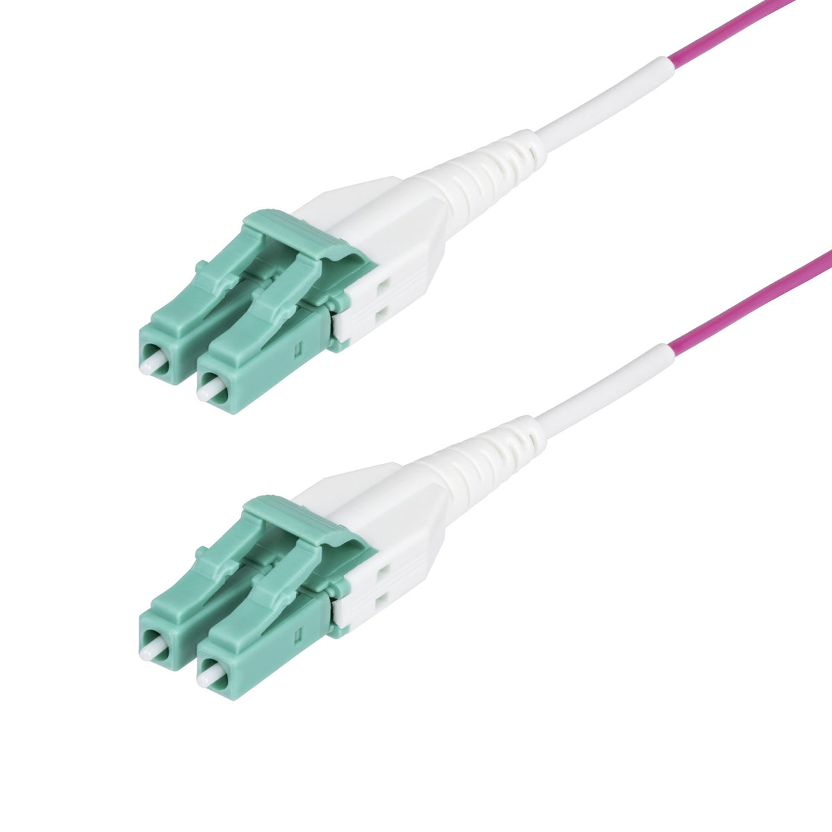StarTech OM4 LC/LC MULTIMODE FIBER CABLE UNIBOOT/OFNR RISER/100G - 50/125