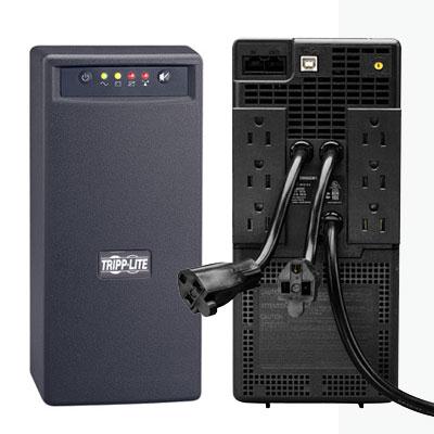 TRIPP OMNIVS1000 - UPS - Tower - line-interactive - 120V - 500Watt - 1000VA - 12A - US