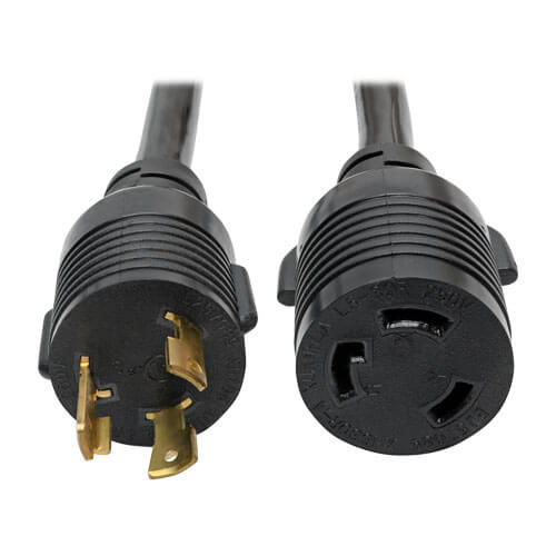 Tripp Lite series Power Extension Cord, NEMA L6-30P to NEMA L6-30R - Heavy-Duty,