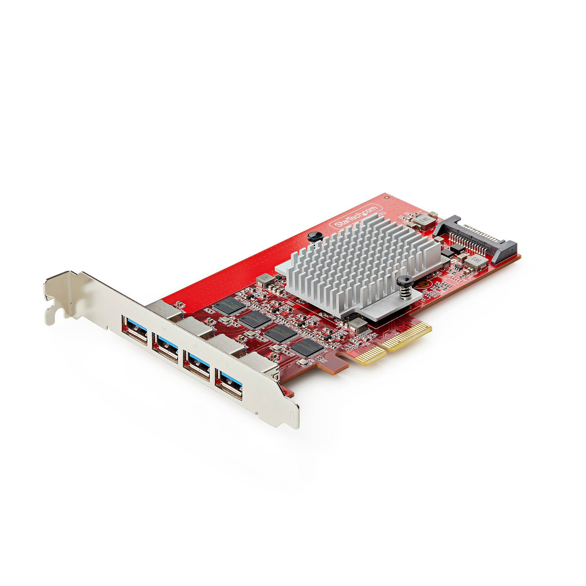 StarTech Add four USB-A ports for up to 40Gbps combined bandwidth via this PCIe expansion