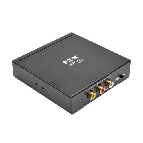 TRIPP HDMI to RCA Composite Video Adapter with Audio (F/3xF) - Allows an HDMI video so