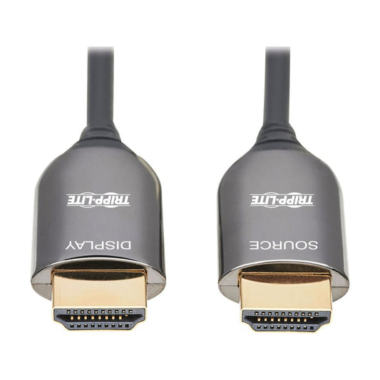 TRIPP 20M HDMI FIBER ACTIVE OPTICAL CABLE AOC PLENUM RATED 8K 60HZ M/M