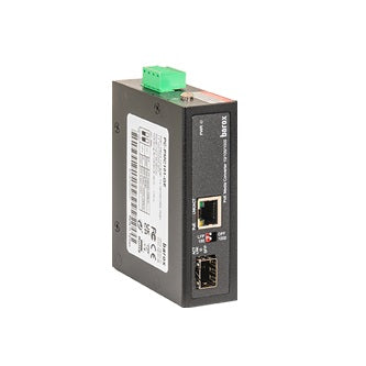 Barox M Cvtr,DIN,GE:1xPoEat+1xSFP,ExtTmp