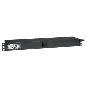TRIPP 2.4kW Single-Phase 120V Basic PDU, 13 NEMA 5-15/20R Outlets, NEMA L5-20P Input,