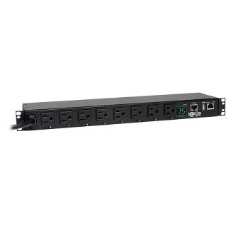 TRIPP 1.4kW Single-Phase Switched PDU with LX Platform Interface, 120V Outlets (8 5-15