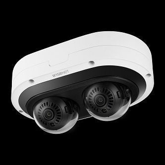 Hanwha Network vandal outdoor 2CH AI IR dome