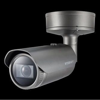 Hanwha 4K IR Bullet AI camera