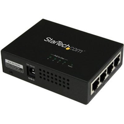 Startech 4 Port Gigabit PoE Plu Injecto