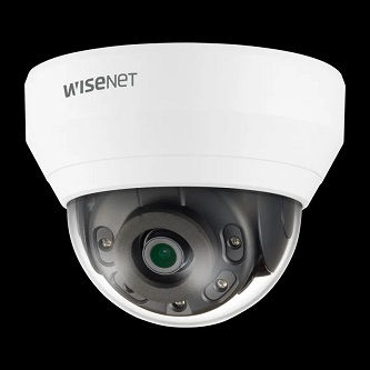 Hanwha 2MP IR Dome @ 30fps, 2.8mm fixed focal