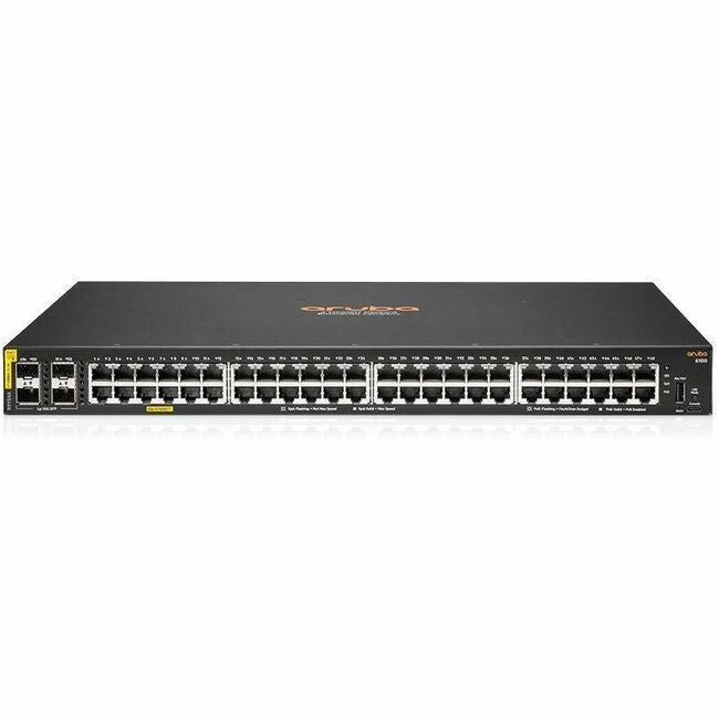 Hewlett HPE NW 6100 48G C4 4SFP+ 740W SW US en